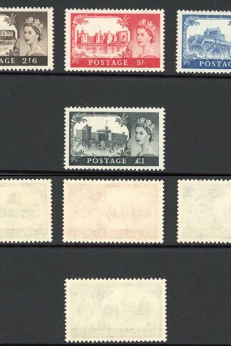 SG595/598 2nd DLR Set 4 values Superb M/M