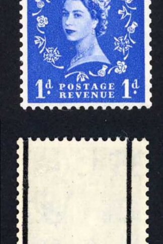 Spec S15e 1d Graphite Wmk Edward Shamrock Flaw U/M Cat 35
