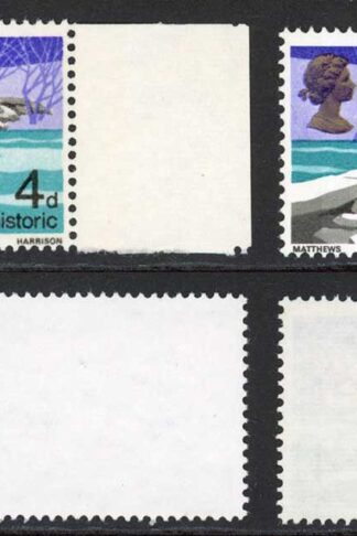 SG763a 4d Bridges Printed on the GUMMED Side U/M Cat 35 pounds