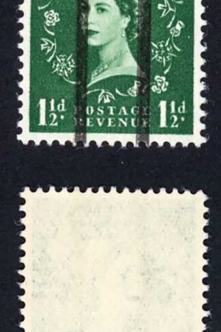 SG572 1 1/2d wmk crowns with Post Office Tranning Bars U/M