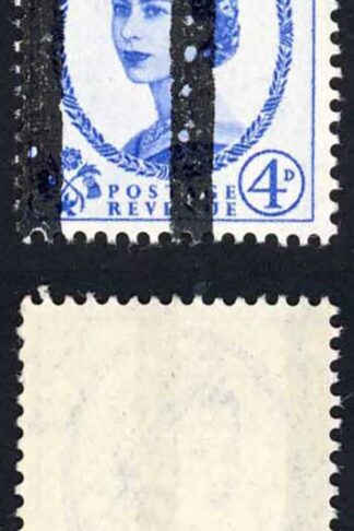 SG576 4d wmk crowns with Post Office Tranning Bars U/M