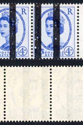 SG576 4d wmk crowns with Post Office Tranning Bars U/M