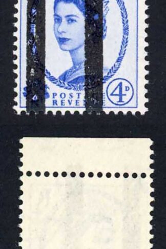 SG576 4d wmk crowns with Post Office Tranning Bars U/M