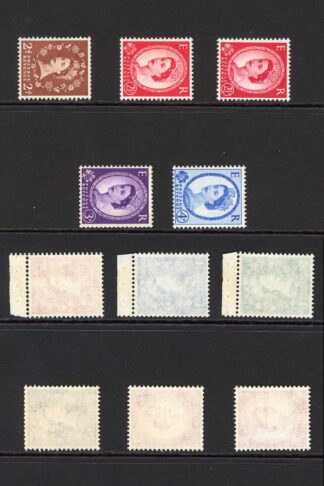 SG570a/576ab Crowns sideways Set 8 values M/M (1 1/2d is U/M)