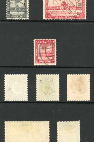 Pakistan SG44/51 Used Set of 8 Cat 9.50 pounds