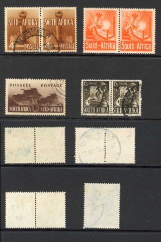 South Africa SG88/96 Used War Effort Set Cat 110 pounds