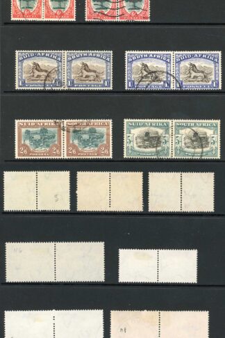 South Africa SG114/22 Used Set in Pairs Cat 170++ pounds