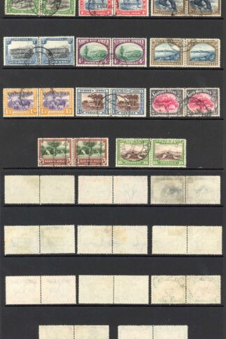 SWA SG74/84 Set of Pairs to 10/- Cat 196.50 pounds