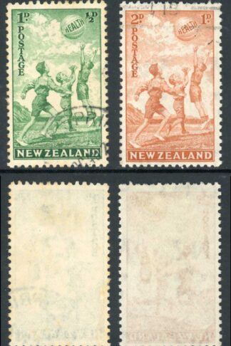 New Zealand SG626/7 1940 Health Set Cat 18 pounds