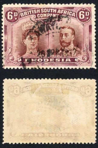Rhodesia Reddish-brown and (Redder) Maroon RSC-G