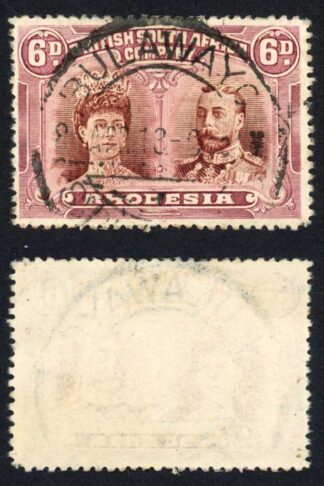 Rhodesia 6d Purple-brown and (purplish) Deep Claret RSC-H
