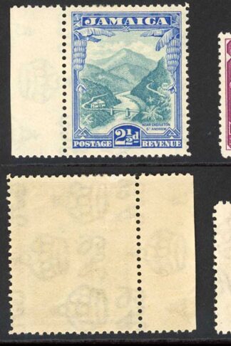 Jamaica SG111/3 1932 Set of 3 M/M Cat 70 pounds
