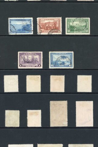 Canada SG357/7 and SG371 Set of 12 Fine used Cat 42.25 pounds
