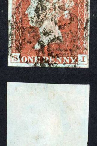 1841 Penny Red (SI) Four Margins