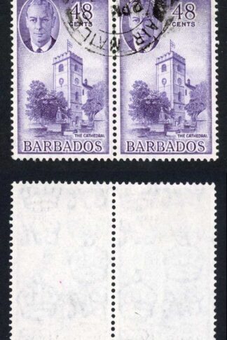Barbados SG279 48c Violet CDS Block of Four Cat 28+ pounds
