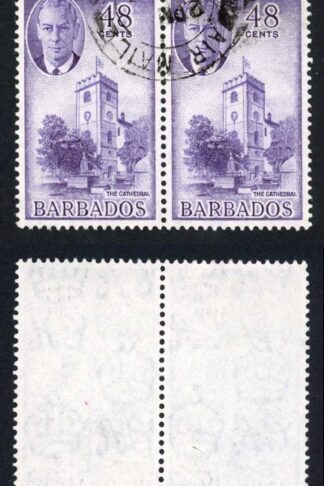 Barbados SG279 48c Violet CDS Block of Four Cat 28+ pounds
