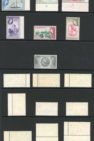Barbados SG289/301 1953 Set of 13 U/M Cat 80 pounds