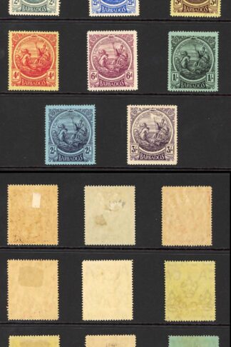 Barbados SG181/91 Set of 11 M/M Cat 160 pounds