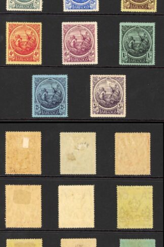 Barbados SG181/91 Set of 11 M/M Cat 160 pounds