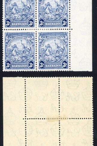 Barbados SG252c 3d Blue Block M/M