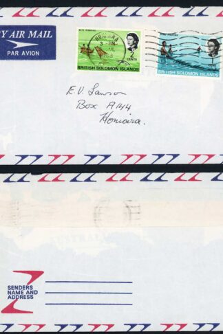 British Solomon Is 1968 Local Cover