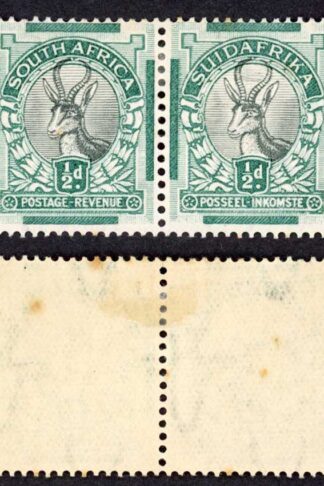 South Africa SG42bw 1/2d Wmk Inverted Cobweb Variety M/M Cat 65 pounds