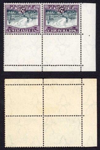 South Africa SG44bw 2d Wmk Inverted issue 3 M/M Cat 30 pounds