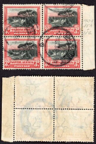 South Africa SG35 3d Perf 14 Block Cat 76+ pounds