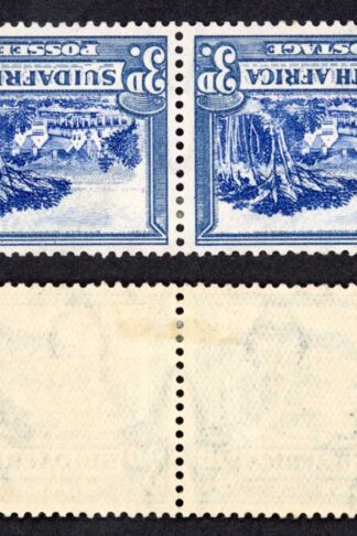 South Africa SG45cw 3d Blue Wmk Inverted M/M Cat 10 pounds