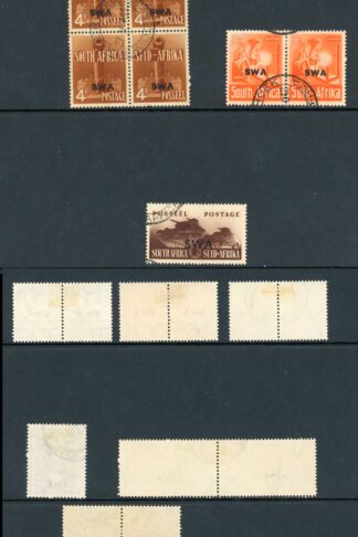 SWA SG114/21 1941 War Effort set to 1/- (no 1/3) Cat 127.50 Pounds