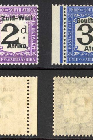 SWA SGD11/2 De La Rue set M/M Cat 26.50 Pounds
