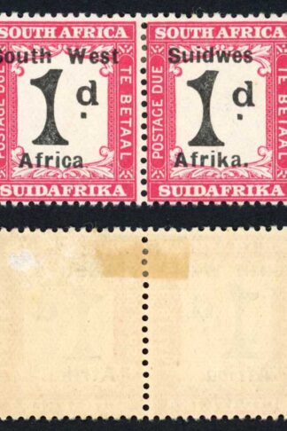 SWA SGD39 1d no dot after Africa M/M