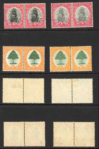 South Africa SG30/2 Set in Both London and Pretoria printings M/M Cat 90 Pounds