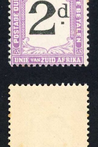 South Africa SGD14c 2d Error POSTADE U/M Cat 12+ Pounds
