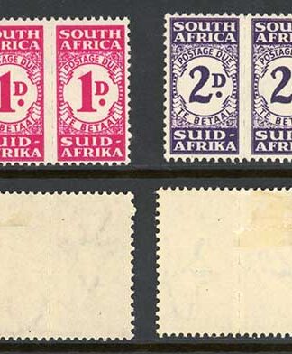 South Africa SGD30/D33 Set of 4 M/M Cat 75 Pounds