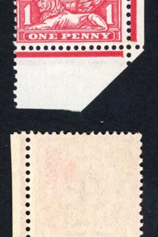 SG327 1d Carmine-red Die A U/M