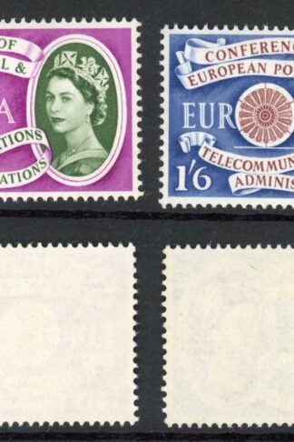SG621-2 1960 Europa Set U/M