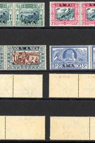 SWA SG105/8 1938 set M/M Cat 110 pounds