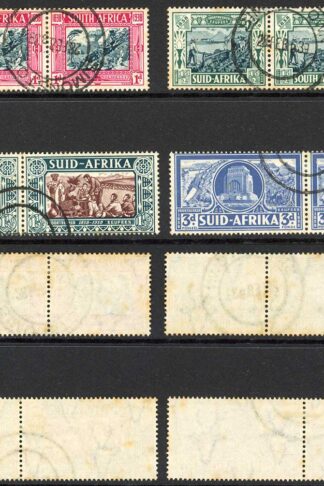South Africa SG76/79 1938 Set (some toning) Cat 50 pounds