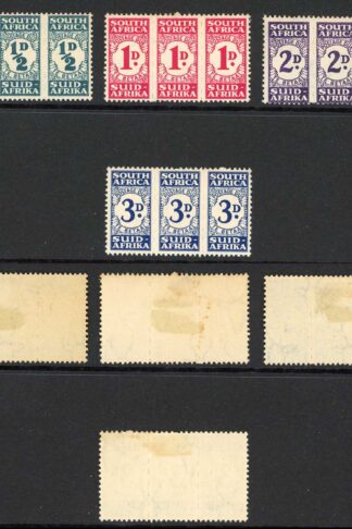 South Africa SGD30/D32 set M/M (odd tone spot) Cat 75 pounds