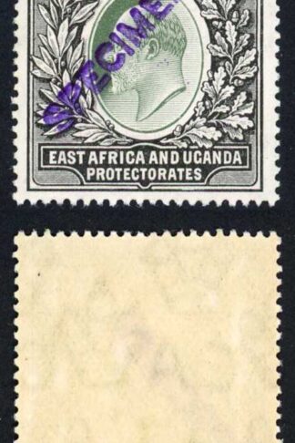 KUT SG28s KEVII 3R Wmk Mult Crown opt Specimen (locally) U/M (gum bend)