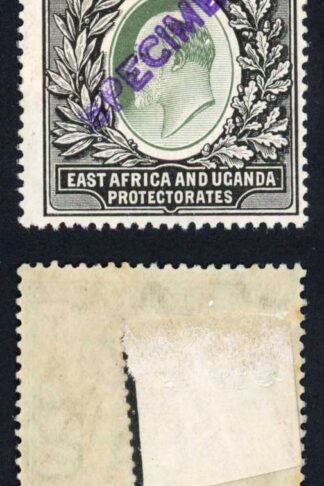 KUT SG28s KEVII 3R Wmk Mult Crown opt Specimen (locally) M/M
