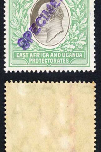 KUT SG29s KEVII 4R Wmk Mult Crown opt Specimen (locally) Creased U/M