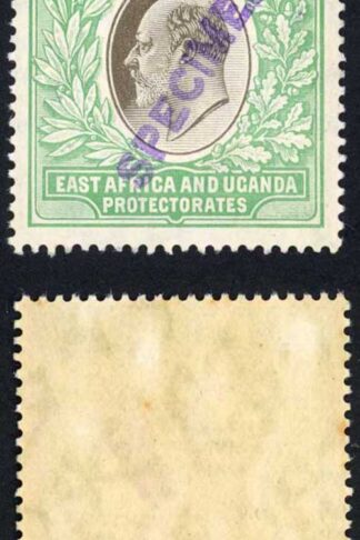 KUT SG29s KEVII 4R Wmk Mult Crown opt Specimen (locally) U/M Couple of toned pe