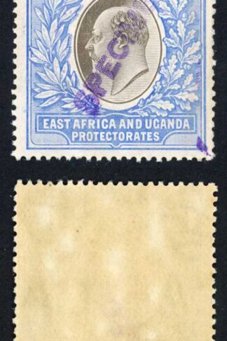 KUT SG31s KEVII 10R Wmk Mult Crown opt Specimen (locally) U/M