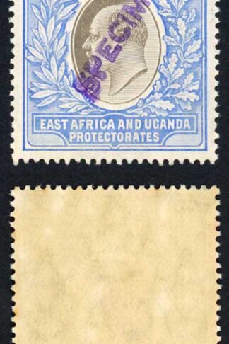 KUT SG31s KEVII 10R Wmk Mult Crown opt Specimen (locally) U/M