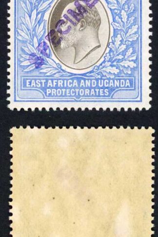 KUT SG31s KEVII 10R Wmk Mult Crown opt Specimen (locally) U/M