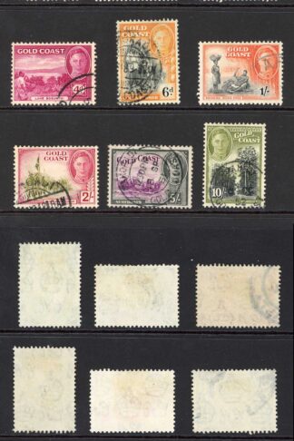 Gold Coast SG135/46 1948 Set of 12 Cat 50 pounds