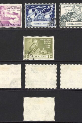 Sierra Leone SG205/8 1949 UPU Set Cat 15 pounds