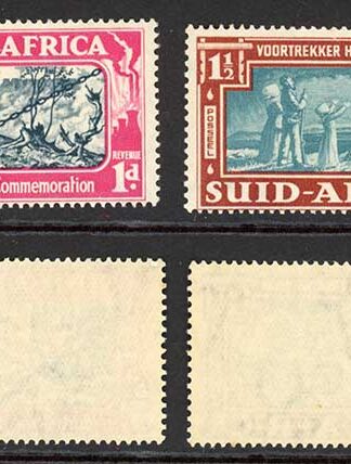 South Africa SG80/1 set of two M/M Cat 21.50 pounds
